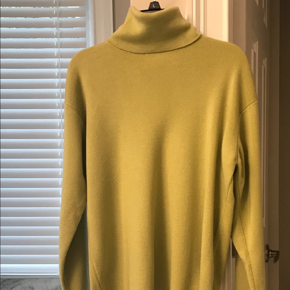Light Green turtleneck sweater